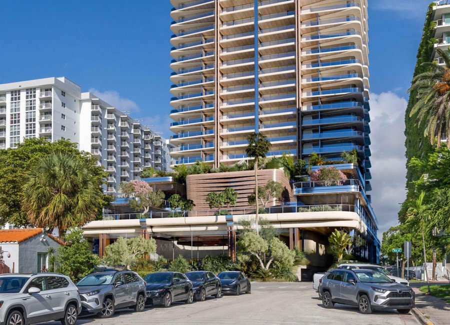 1250 West Avenue Miami Beach South Beach skyline view pre-construction condo